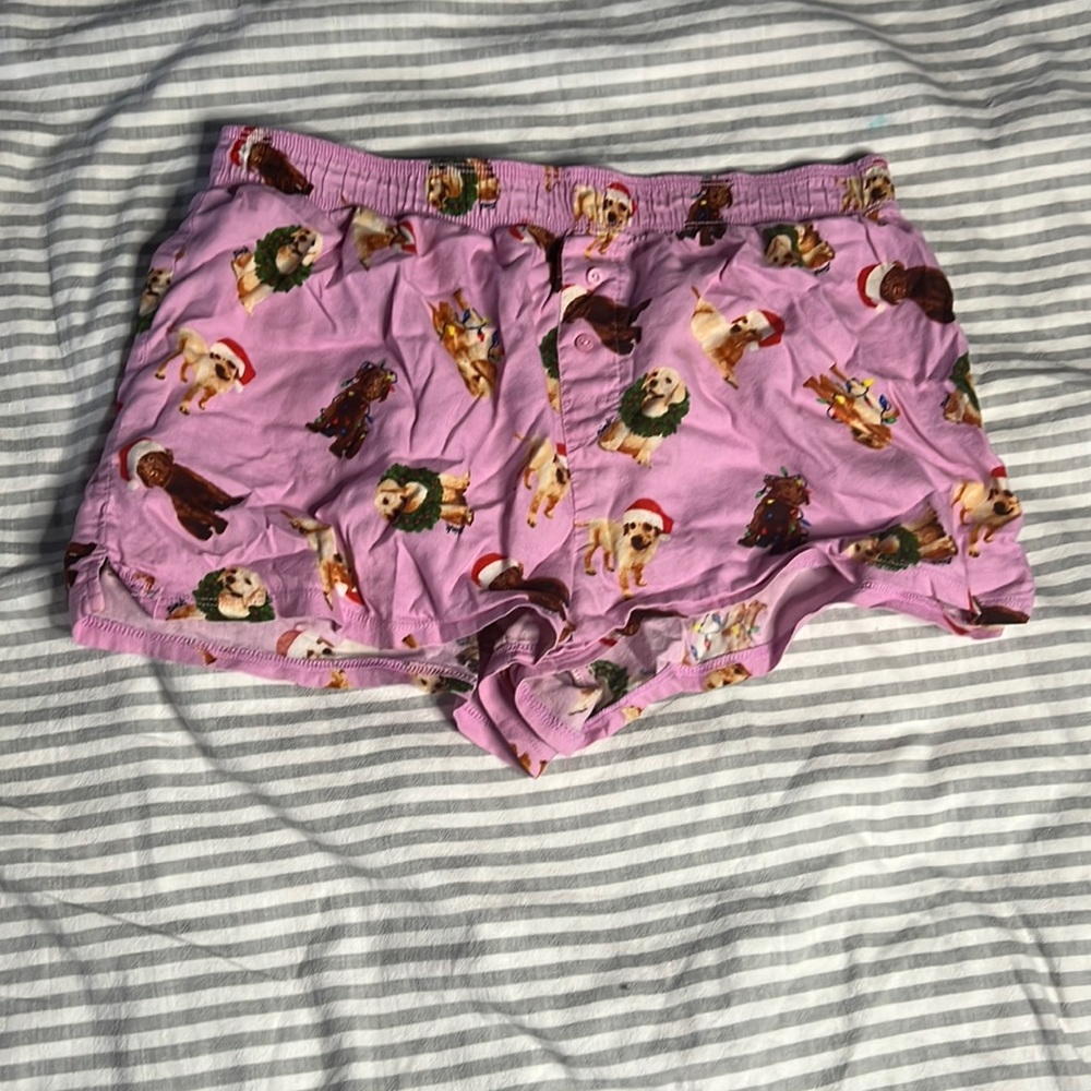 Victoria secret pink puppy shorts